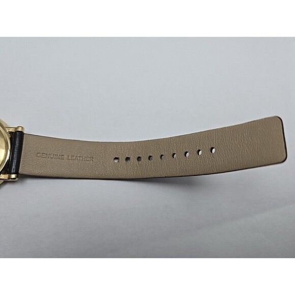 Womens Marc Jacobs Baker Watch Gold Tone Black Dial New Battery Dress Work Gift main image 7